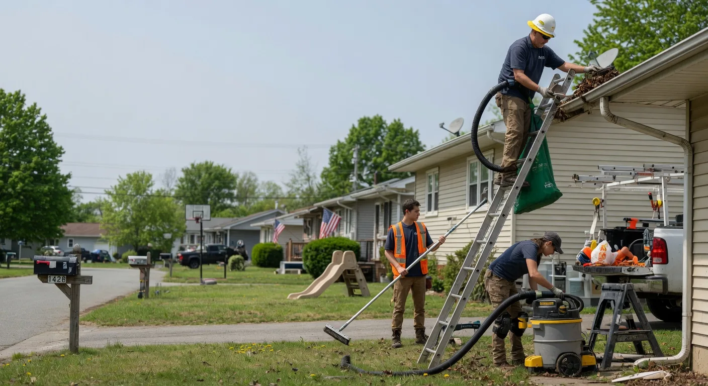 Gutter Installation in Hustonville, KY near me